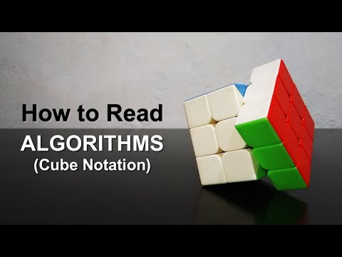 How to Read Algorithms (Cube Notation)