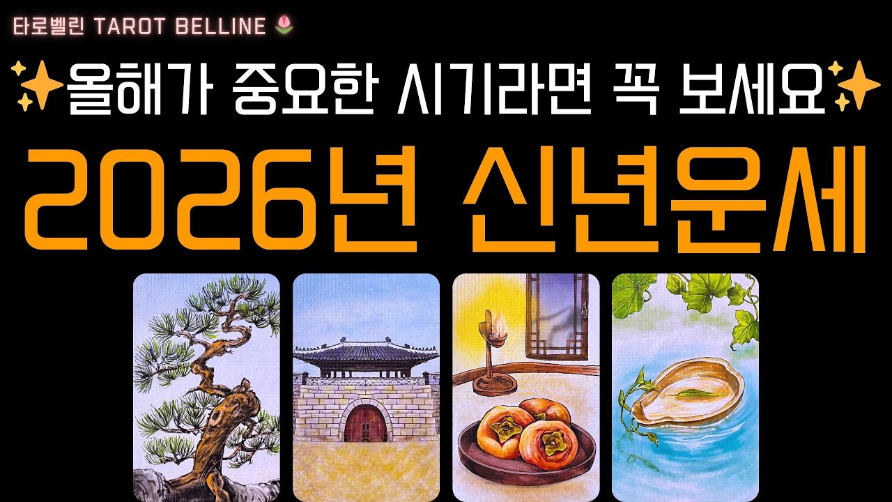 [타로] 2026년 신년운세 ✨