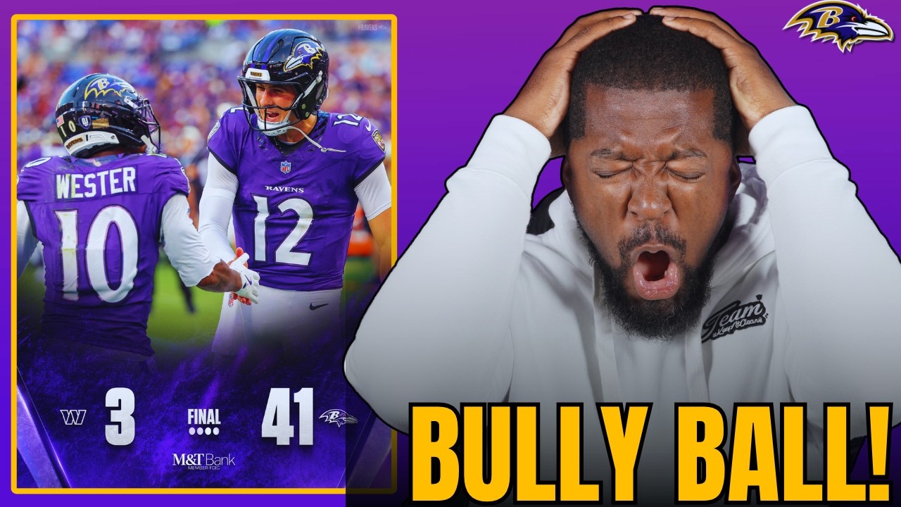 Thumbnail for RAVENS VS COMMANDERS - MY POSTGAME THOUGHTS!
