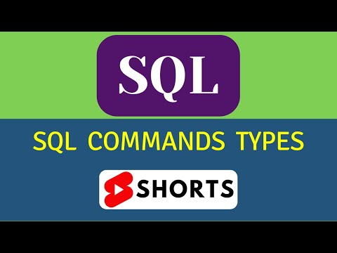 Capa de SQL Command Types | SQL Programming language