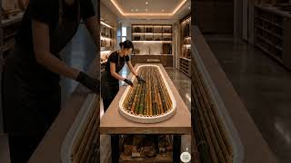 This Bamboo Epoxy Table Looks Like Luxury Encased in Glass 🎋✨