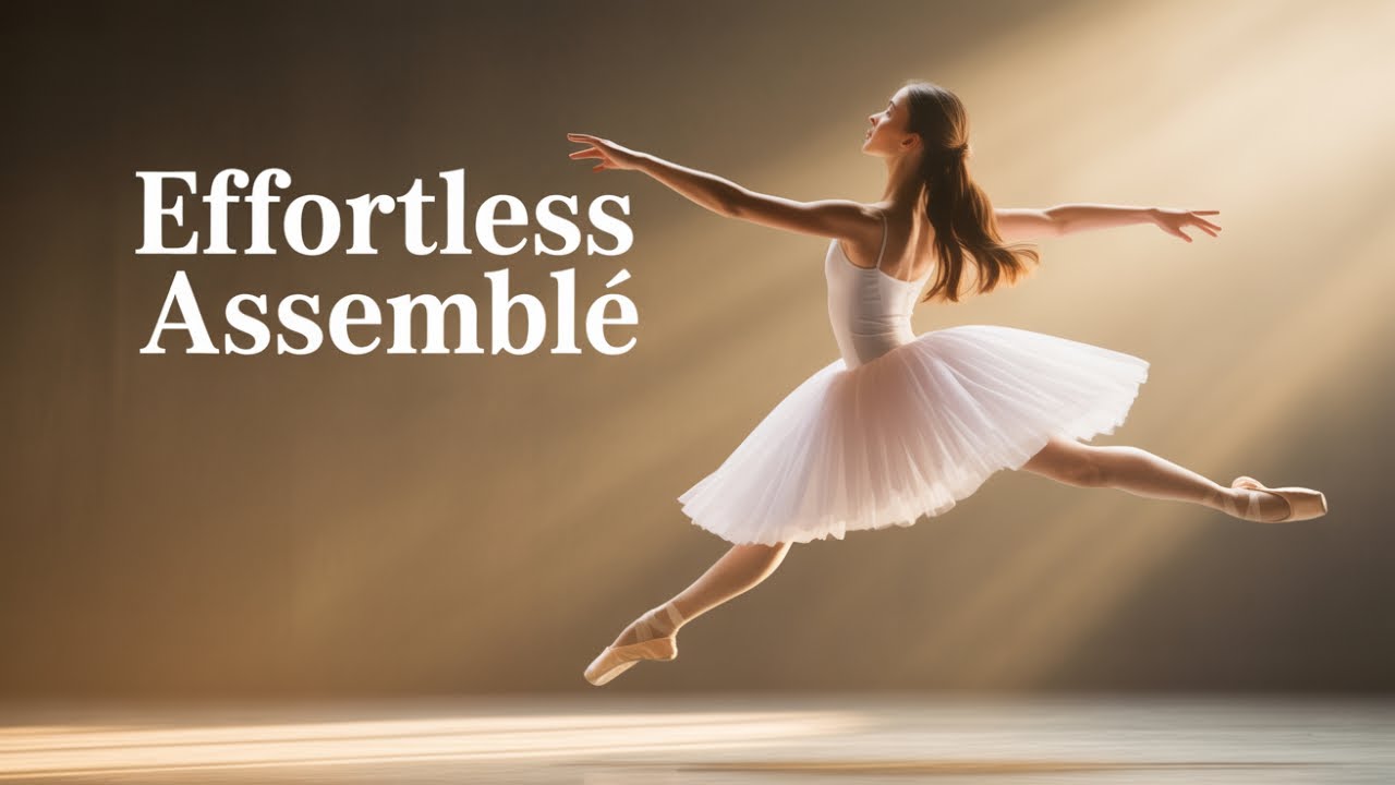 Jessie Ballet Series 🩰✨ | Assemblé – Coordination and Elevation