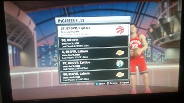 NBA 2k19 corrupt MyPlayer