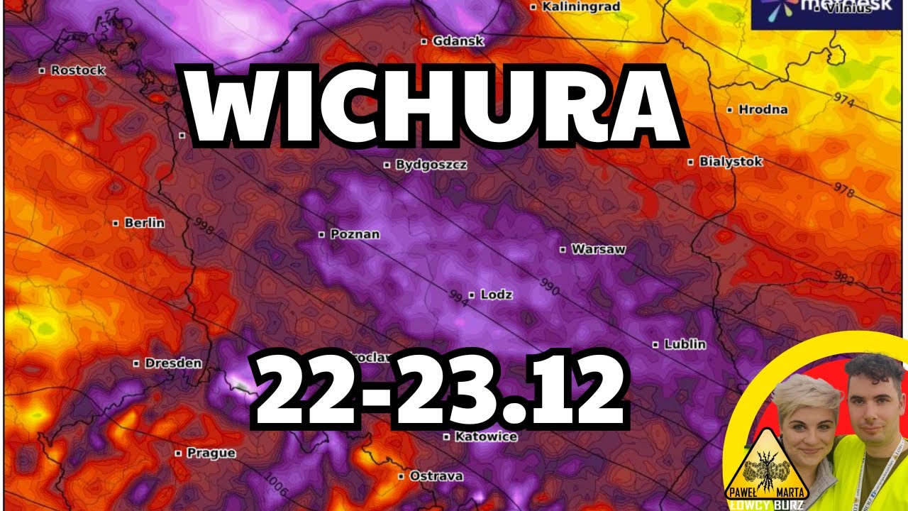 Wichura 2223 grudnia coraz bardziej prawdopodobna. Może powiać do 100