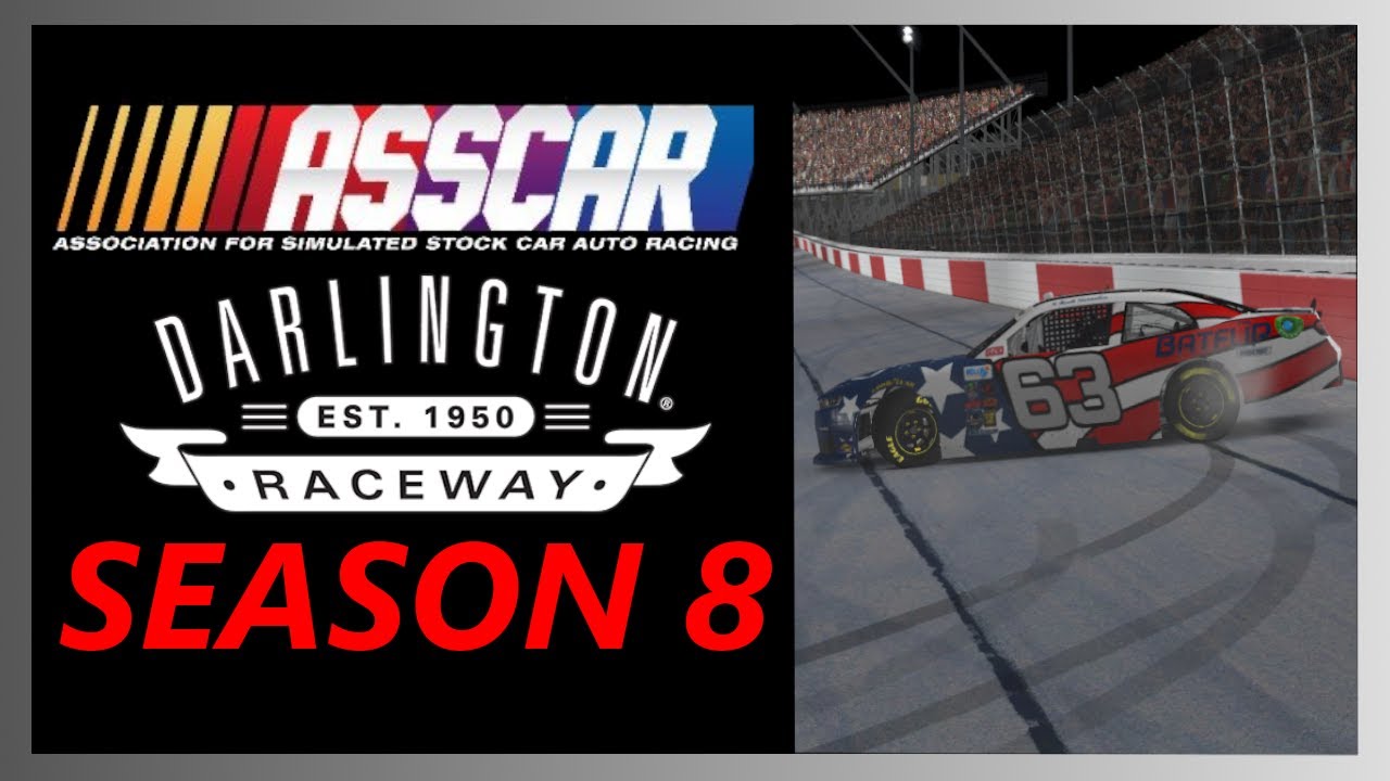 ASSCAR at Darlington! (Season 8/Race 8) - YouTube