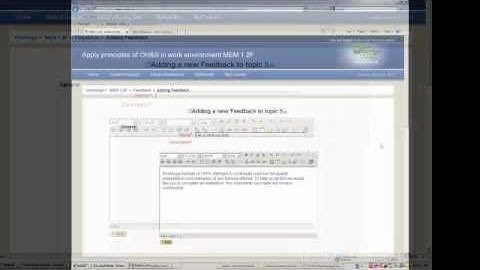 Adding Feedback to your Moodle course