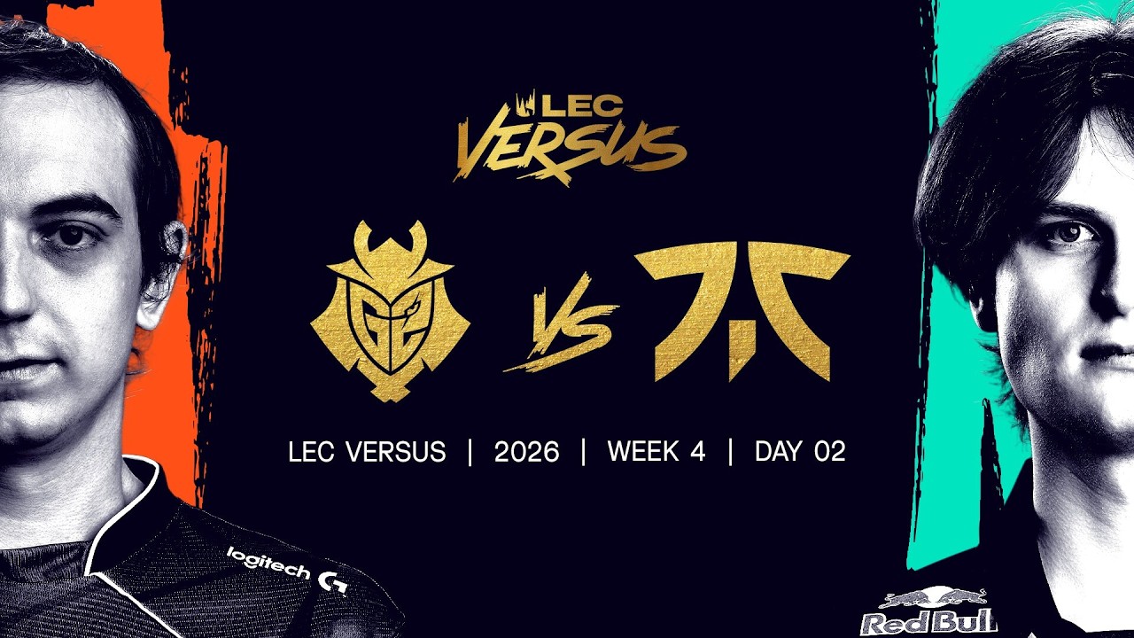 G2 vs FNC | 2026 LEC Versus - Week 4 Day 2