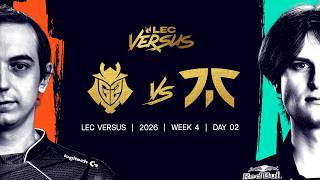 VIT vs LR | 2026 LEC Versus - Week 4 Day 2