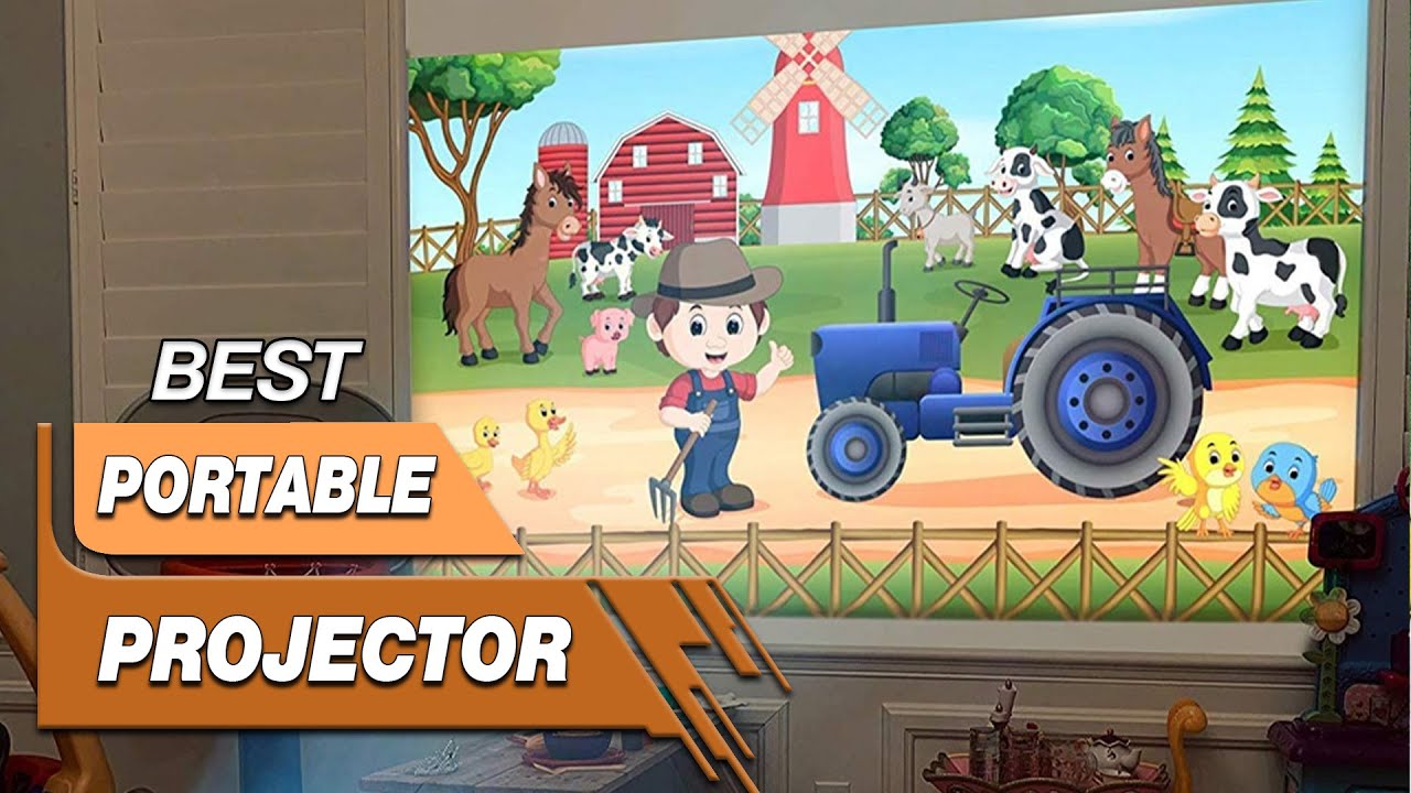 Top 5 Best Portable Projectors Review in 2023 - On The Market Today