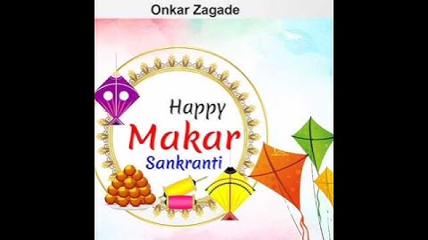 Makar Sankranti 2024 using HTML & CSS | Animation