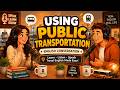 Using Public Transportation 🚌 | Real Life English Conversation