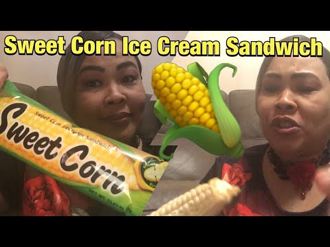 Sweet Corn Ice Cream Sandwich