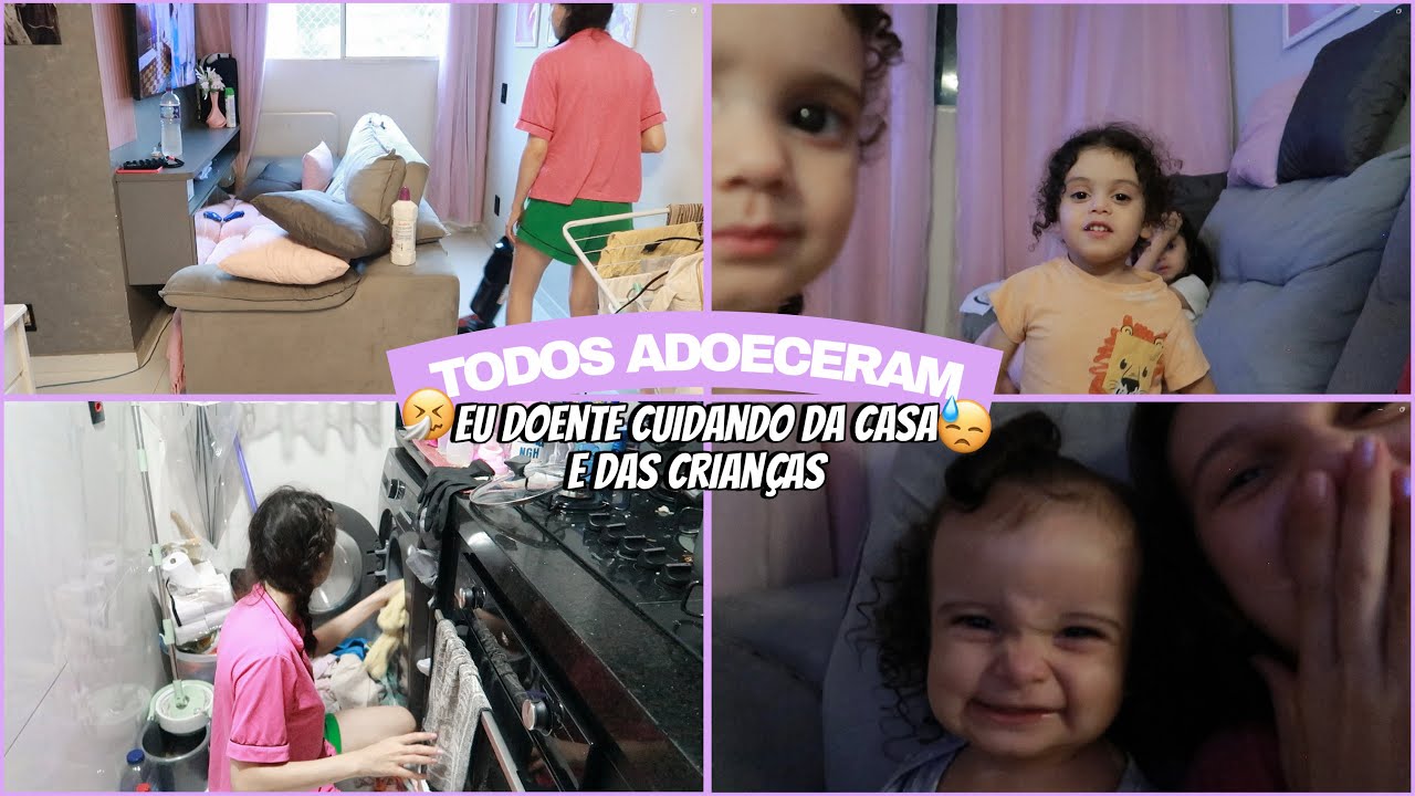 MÃE DE 5: todo mundo adoeceu, parei no hospital com muita dor