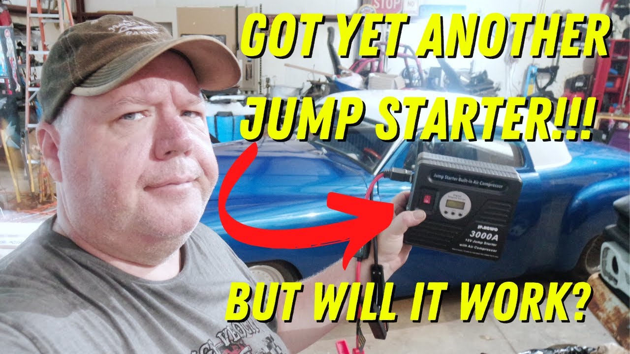 JF.EGWO 3000Amp Car Jump Starter with Air Compressor tool review and