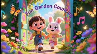 🔢 Fun Garden Counting | Numbers Song 1–10 for Toddlers | Learning Numbers | Little Song Garden