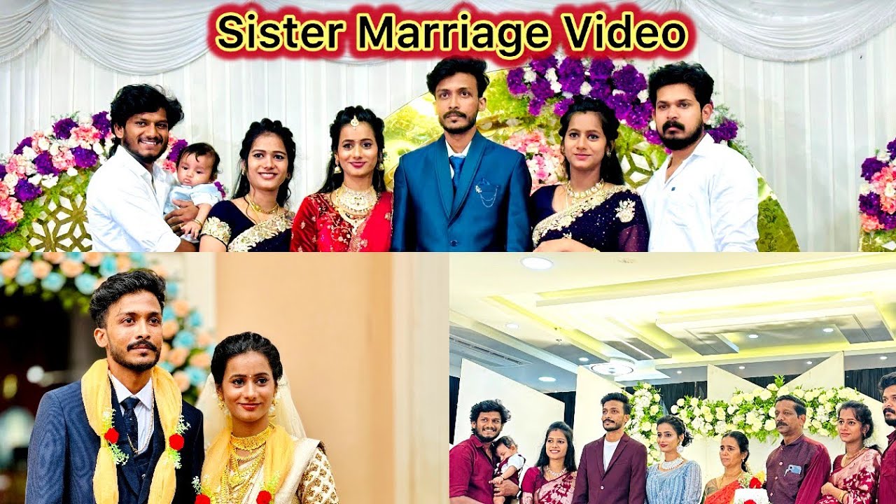 Our Sister Marriage Vlog | vinuanu