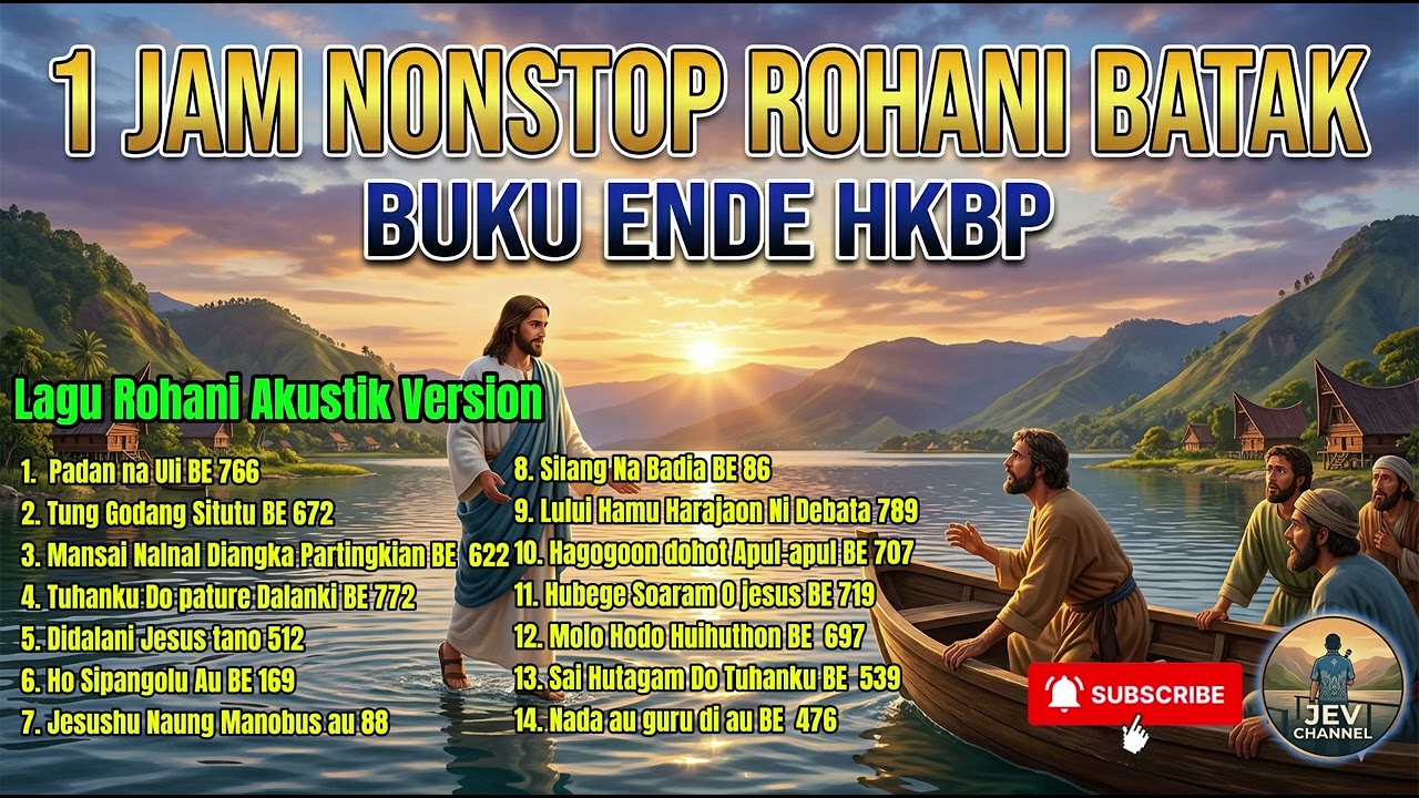 1 JAM LAGU ROHANI BATAK TERPOPULER | Penyejuk Hati \u0026 Penguat Iman