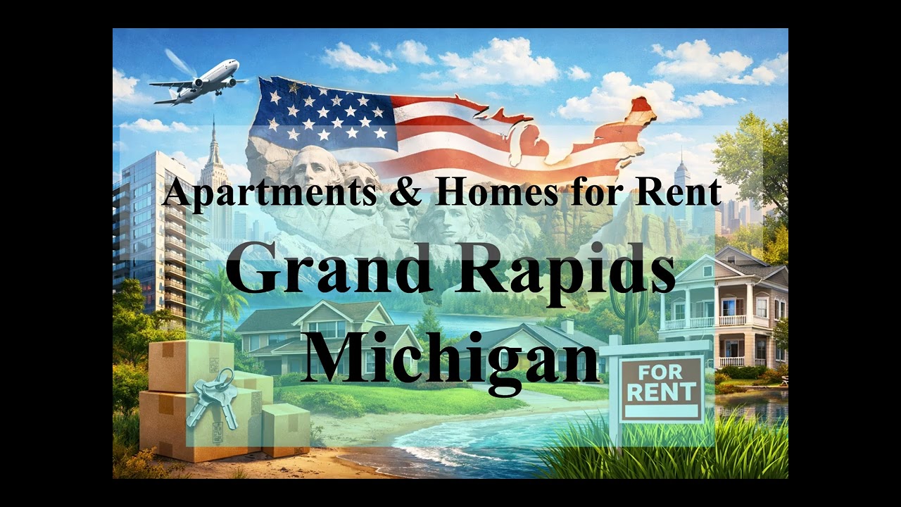 Квартиры и дома в аренду в Гранд-Рапидсе, штат Мичиган.