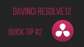 Resolve Quick Tip #2 - Move a clip in timeline without changing timeline length or leaving gaps