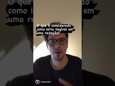 Vídeo: O que é texto ilegível?