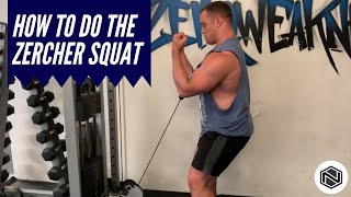 How to perform the Zercher Squat - Nexus Performance