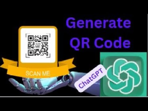 Create Unique QR Code Using ChatGPT #openai #chatgpt #ai  #qrcode  #python #javascript