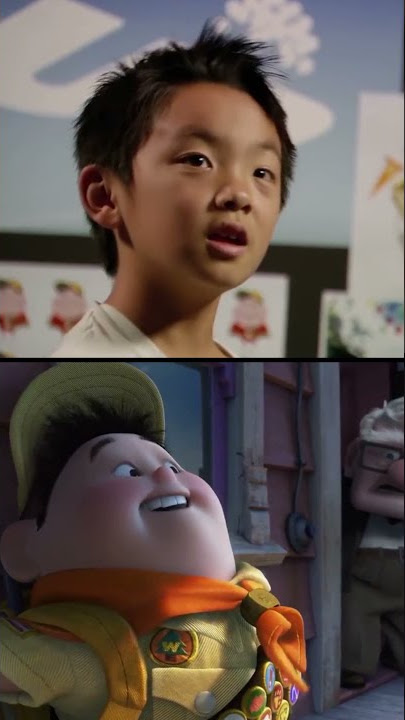 The Voice Behind UP Characters #shorts #Disney