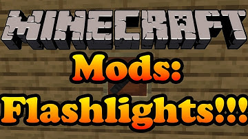 Minecraft mod showcase - Flashlights