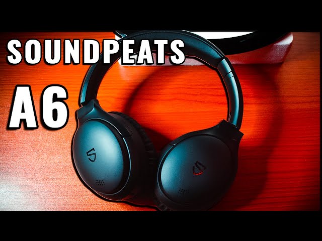 SoundPeats A6  Unboxing the Future of Wireless headphones 