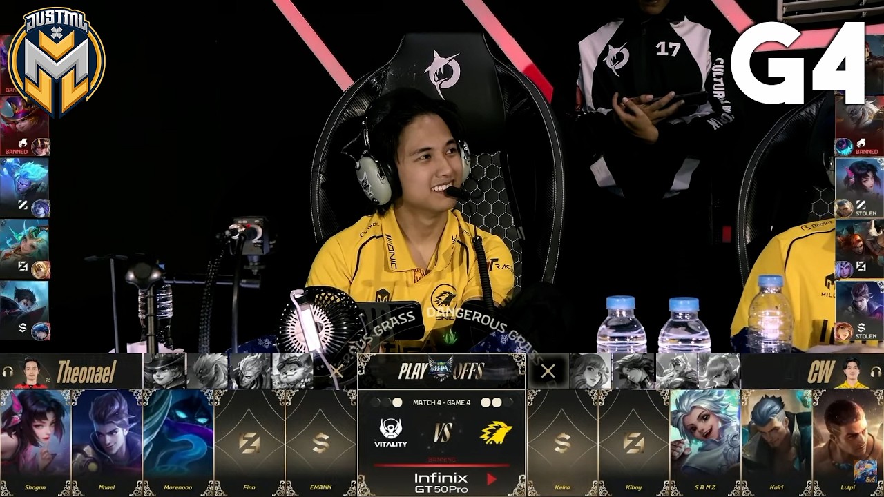 ONIC vs BTR - GAME 4 | Playoffs | MPL Indonesia Season 17