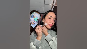 New York here we come!🗽Skin Care on Business class with Netflix for the new Spellbound Movie! 💜