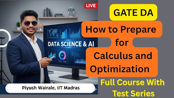 Hoe bereid je je voor op het GATE DA Calculus en Optimalisatievak? | GATE Data Science en AI #gateda