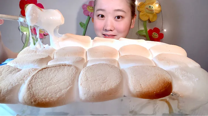 ASMR スモア S'more 스모어【咀嚼音/大食い/Mukbang/Eating Sounds】