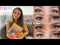 GRWM using TTD EYE CONTACTS for the FIRST TIME!! + DISCOUNT CODE