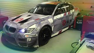 Dynapack dyno simulating acceleration BMW M3 Endurance Race Car