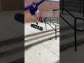 Team rider of the day! @donnienightmare killing it with the 360 flip down the stairs!  #skate