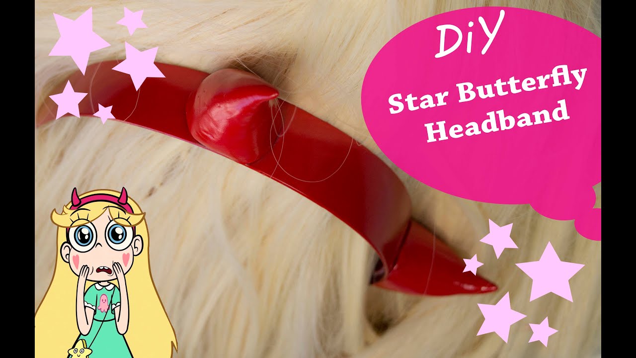 Tutorial Cosplay Star Butterfly Headband DIY YouTube