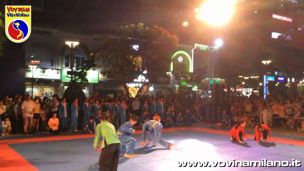Vovinam Demo in Ho Chi Minh City