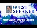 Gratitude adjustment  guest speaker pastor taka iguchi