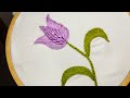 Pink rose || Beautiful flower embroidery design for rose