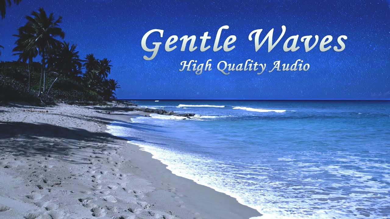 Fall Asleep with Powerful Waves at Night on Museddu Beach - Ocean Sounds for Deep Sleeping