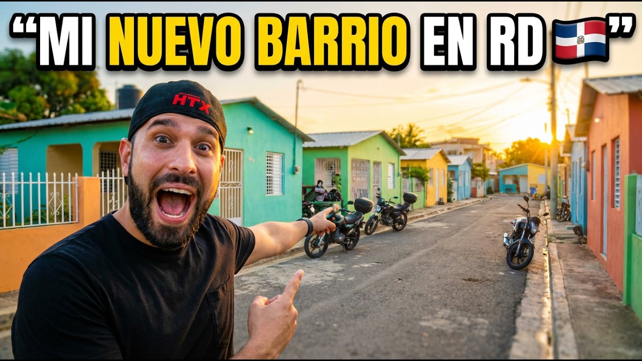 “ME MUDÉ A ESTE BARRIO EN RD… ¡MIRA CÓMO ES! 😱🇩🇴”
