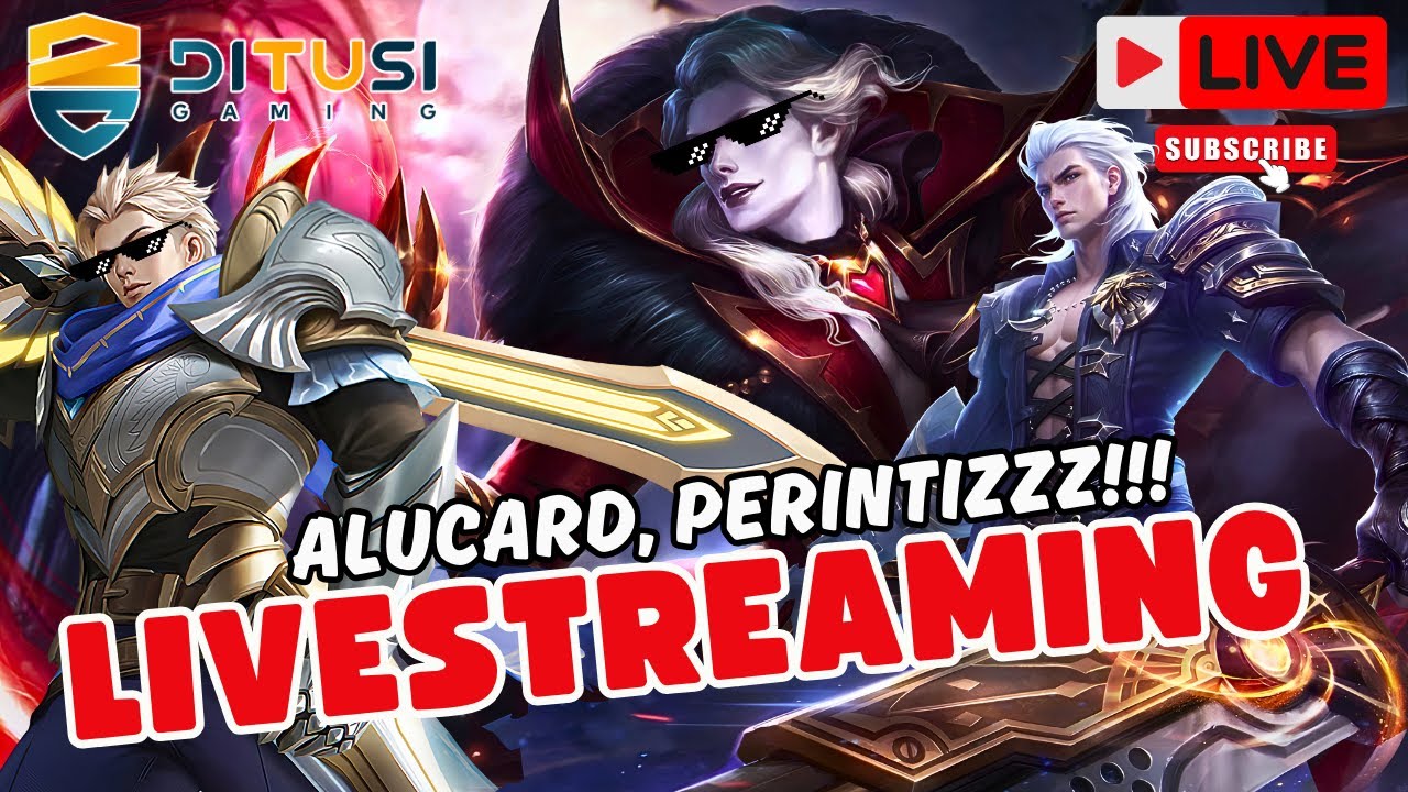 [LIVE] ALUCARD PERINTIZZZ ??- MOBILE LEGENDS - YouTube