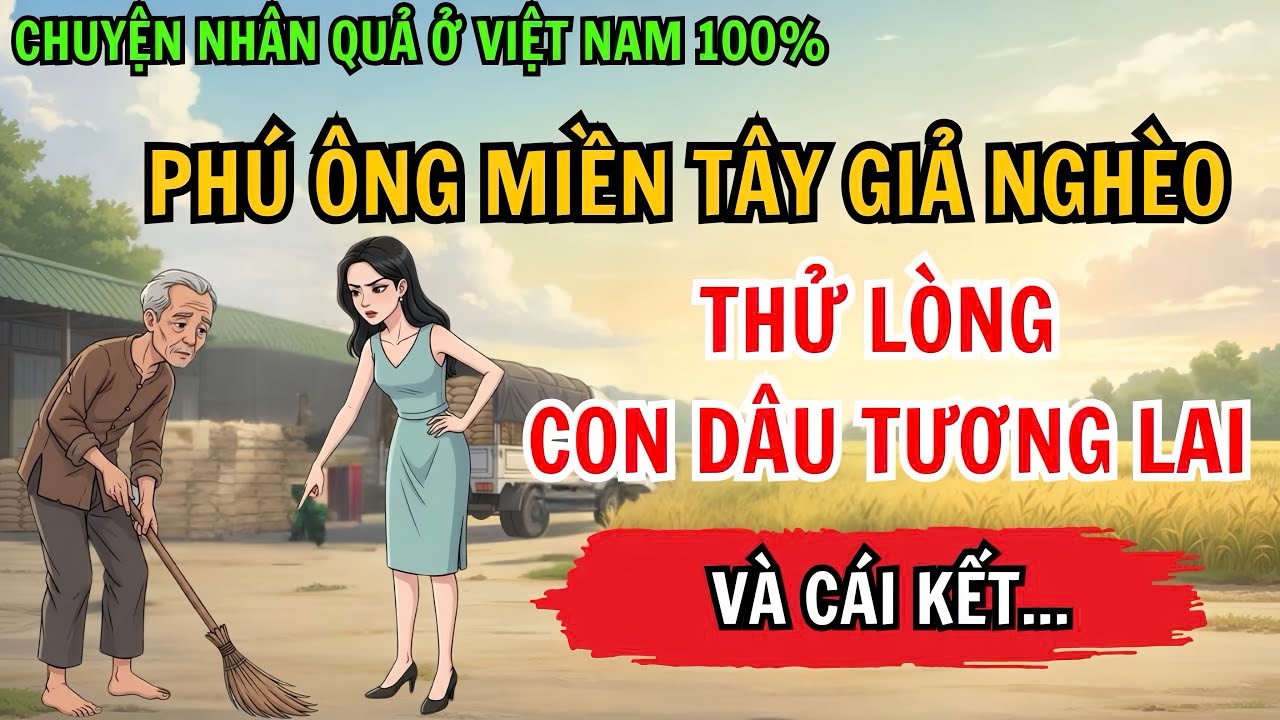 Phú Ông Miền Tây Giả Nghèo, Thử Lòng Con Dâu Tương Lai, Không Ngờ Bị Khinh Thường Và Cái Kết Gây Sốc