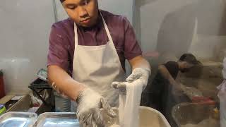 Demonstration Gula Tarik | Foodie | Traditional Food Malaysia Kelantan screenshot 5