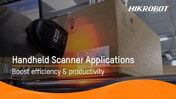 Machine Vision/Handheld Barcode Scanners/Boost Your Productivity