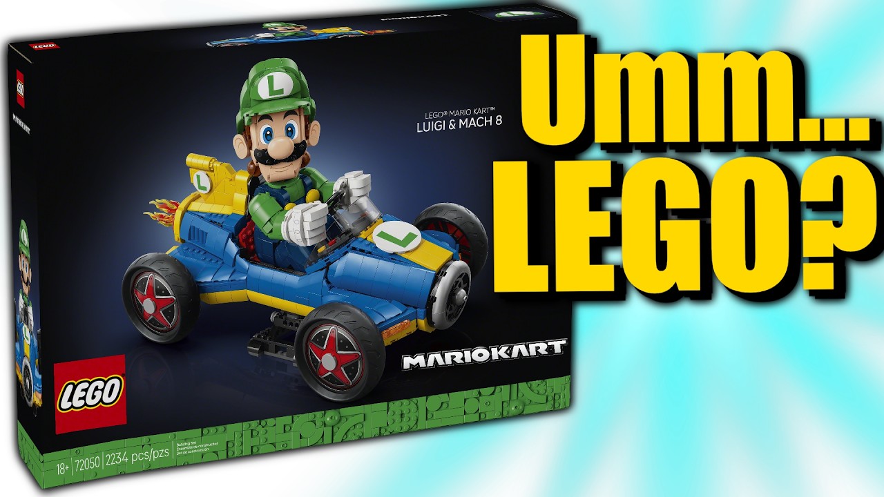 LEGO Mario Kart 2026 Luigi OFFICIALLY REVEALED!