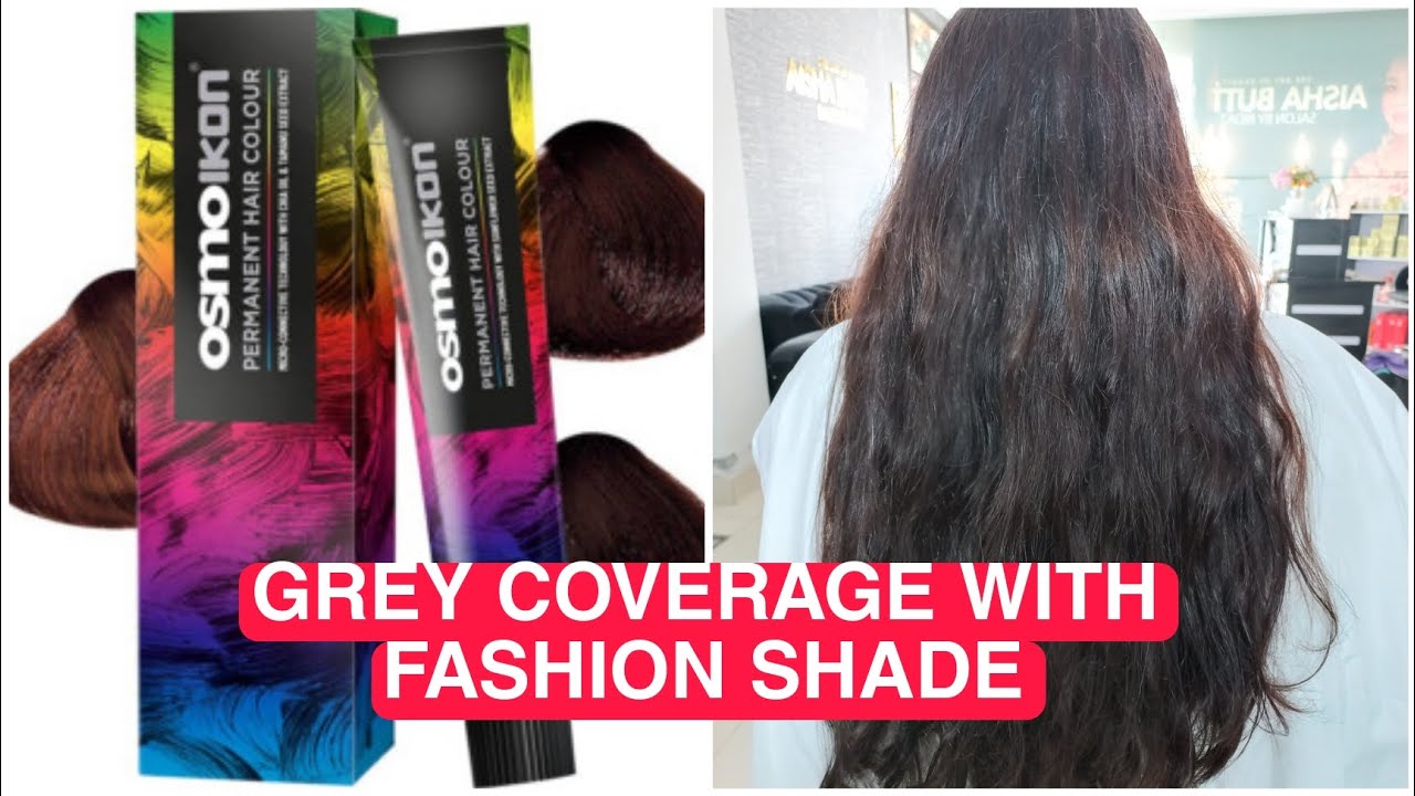 GREY COVERAGE WITH FASHION SHADE | BY RIDA BUTT - YouTube