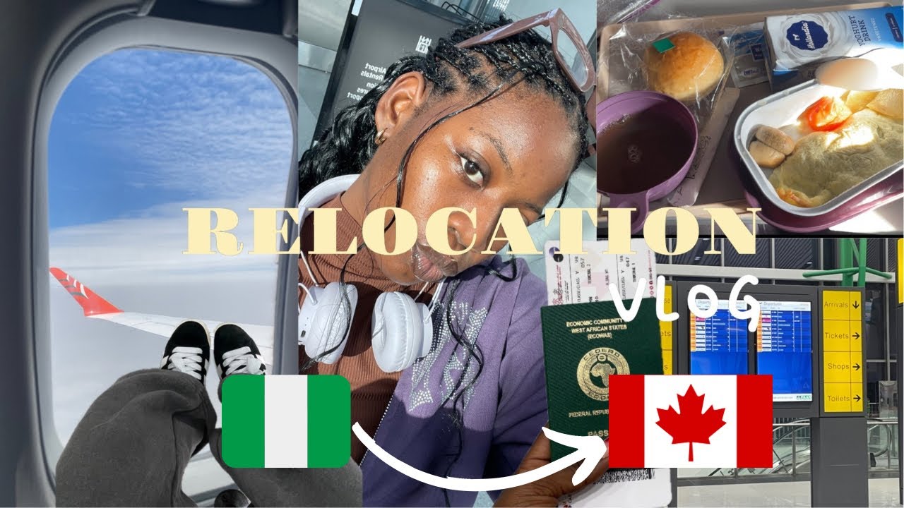 Relocating from Nigeria 🇳🇬 to Canada 🇨🇦 as an International Student l flying Royal Air Maroc