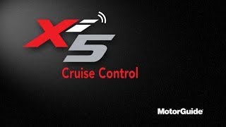 Motorguide Xi5 Pinpointgps Cruise Control Demo